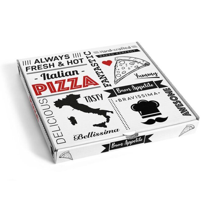 Caja pizza FR Tecno 40 x 40 x 3