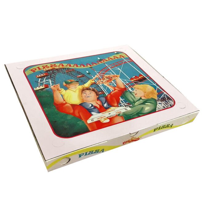 Caja pizza FR Family 50 x 50 x 5 cm.