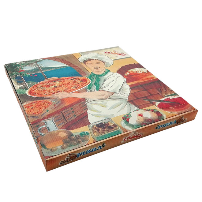 Caja pizza FR Vesubio 40 x 40 x 3
