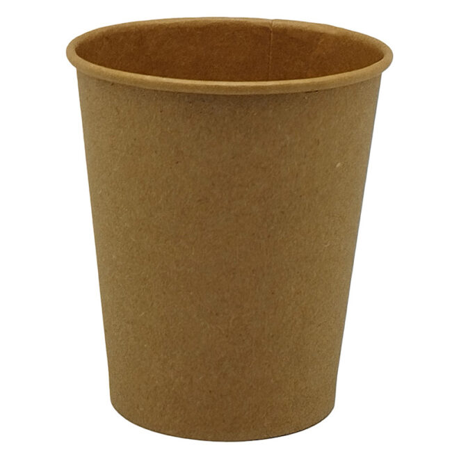 Vaso de papel – Full Kraft - 240 ml. / 8 oz. - Ø 80 mm.