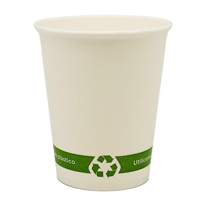 Vaso de papel bebidas frías - 240 ml. / 8 oz. - Ø 80 mm.