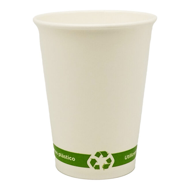 Vaso de papel bebidas frías - 360 ml. / 12 oz. - Ø 80 mm.