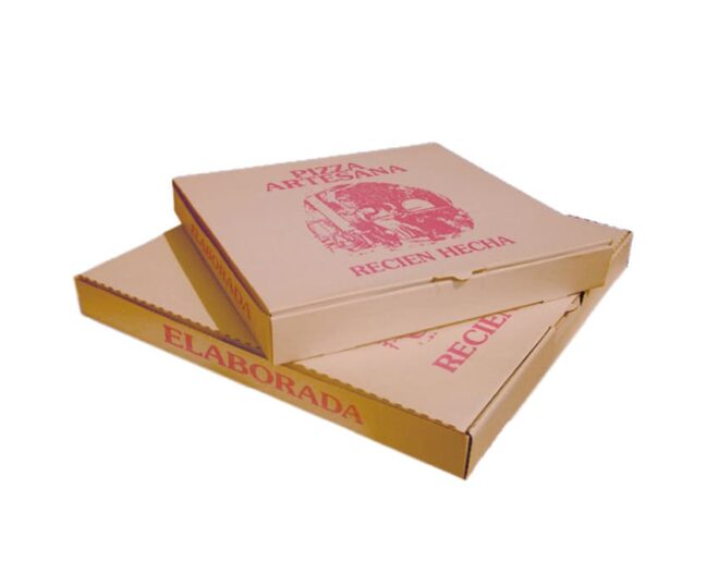 Cajas de pizza 33 x 33 x 4 cm. / paq. 100 uds.